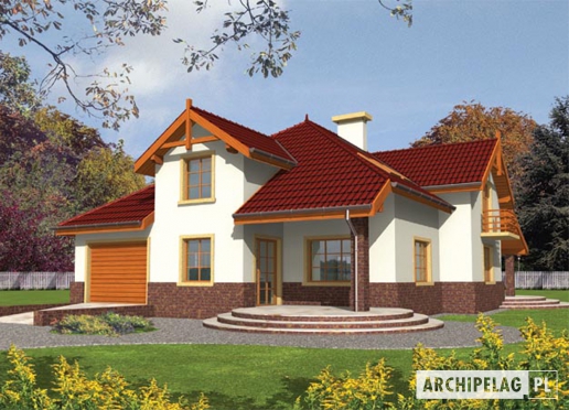 Projekty domów Archipelag - Petronela