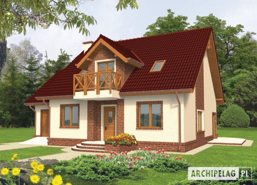 Projekty domów Archipelag - Kinia (G1)