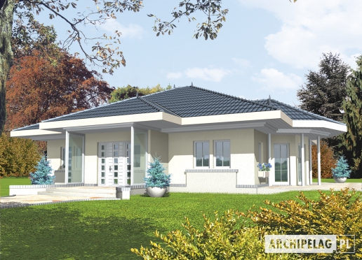 Projekty domów Archipelag - Kamila (nowa)