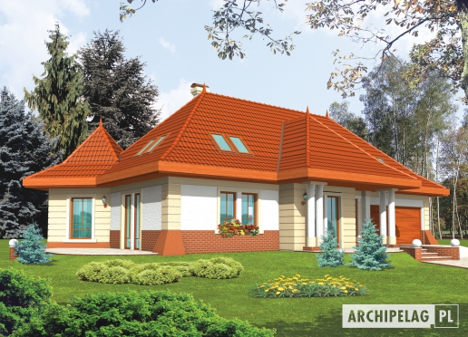 Projekty domów Archipelag - Tekila