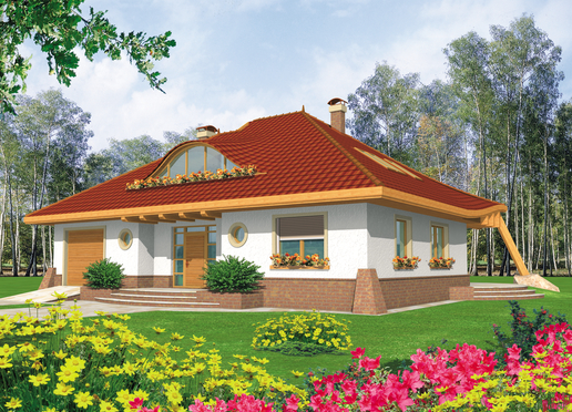 Projekty domów Archipelag - Fiolka