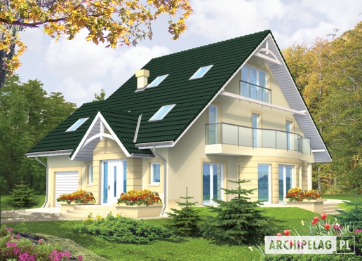 Projekty domów Archipelag - Nel