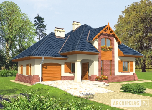 Projekty domów Archipelag - Nastazja