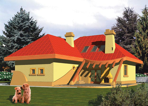 Projekty domów Archipelag - Kamila