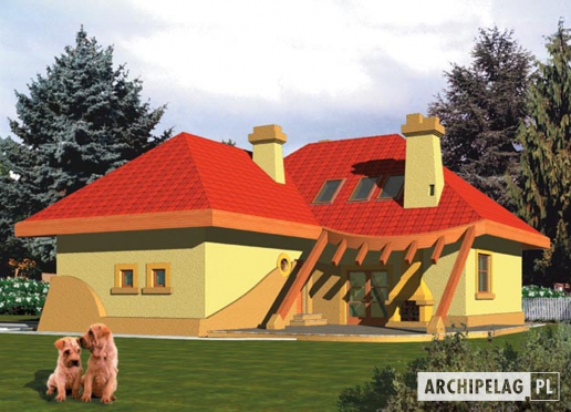 Projekty domów Archipelag - Kamila