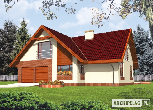 Projekty domów Archipelag - Rita II