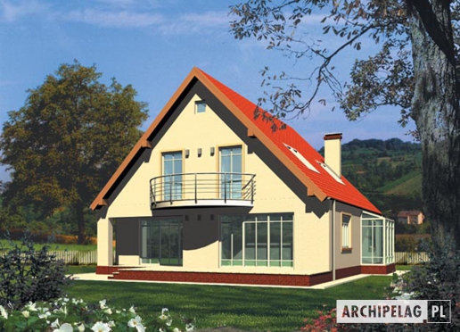 Projekty domów Archipelag - Krysia II