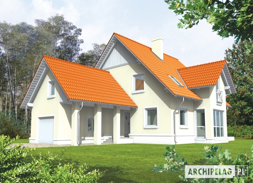 Projekty domów Archipelag - Lucynka