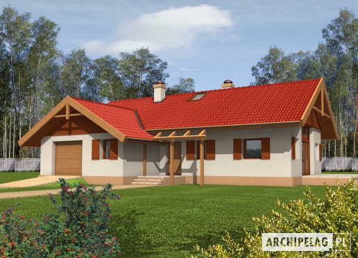 Projekty domów Archipelag - Ariadna