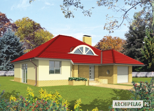 Projekty domów Archipelag - Fabia