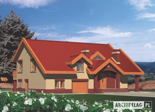 Projekty domów Archipelag - Ewelina
