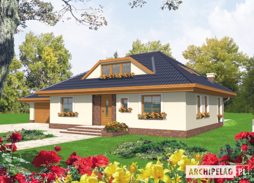 Projekty domów Archipelag - Dąbrówka G2