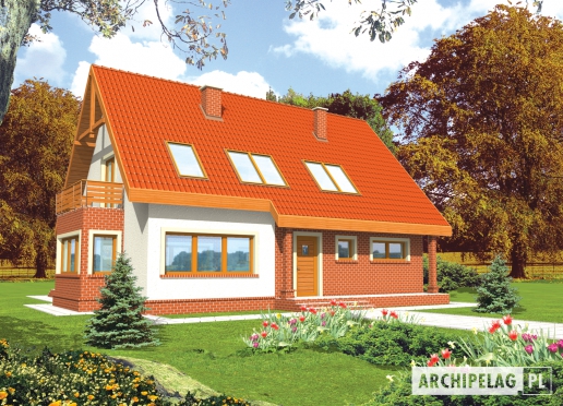 Projekty domów Archipelag - Hanusia