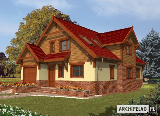 Projekty domów Archipelag - Angelika