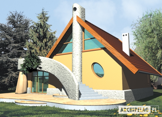 Projekty domów Archipelag - Fred (letniskowy)