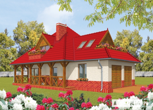 Projekty domów Archipelag - Delfina (w. II)