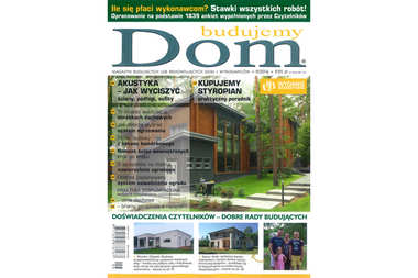 Nasze projekty i porady w nowym numerze miesięcznika „Budujemy dom”