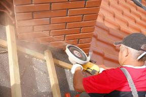 Twarda obróbka komina 