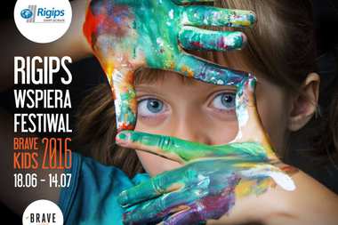 Sztuka tworzenia – RIGIPS sponsorem Brave Kids 2016