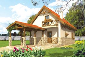 Domy na wąską działkę