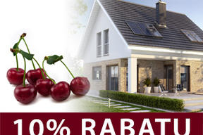 Wielka „CZEREŚNIOWA PROMOCJA”! Wszystkie projekty domów aż o 10% taniej!