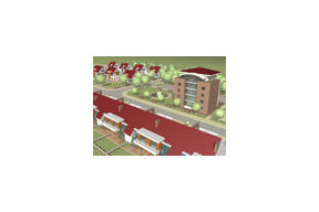 Osiedle w okolicy Katowic