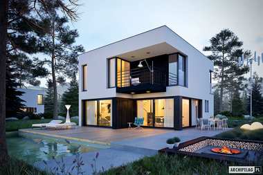 5 nowoczesnych domów z płaskim dachem