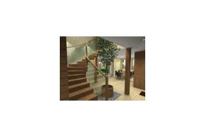 Wnętrza mojego domu - przedsionek hol schody