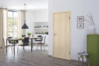Drewniane drzwi wewnętrzne firmy Hörmann - stabilna konstrukcja, trwała powierzchnia, łatwy montaż