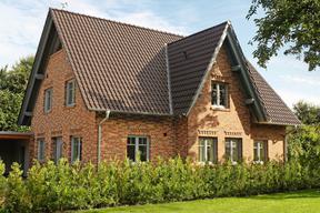 Brązowa kreacja dla domu