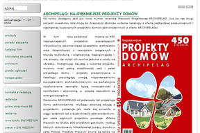 „Najpiękniejsze projekty domów” w Internecie
