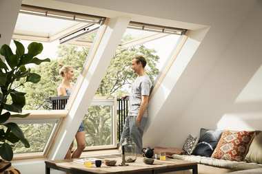 Jedyny na rynku balkon dachowy dla dwojga 