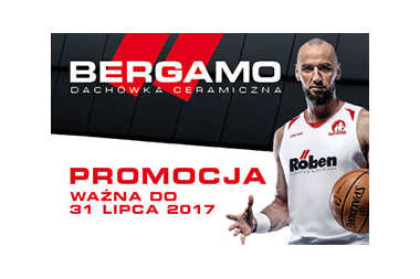 Promocja nowoczesnych dachówek płaskich BERGAMO