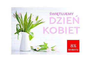 Świętujemy Dzień Kobiet - 8% RABATU z okazji 8 marca
