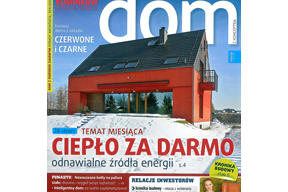 LUMINA HOUSE w styczniowym numerze „Własnego Domu”