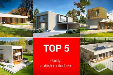 TOP 5 – domy z płaskim dachem