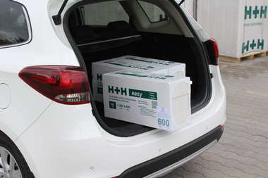 H+H easy – pakiet płytek z betonu komórkowego do wykończenia wnętrz domów i mieszkań