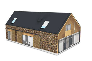 Model domu EX 15 II ENERGO PLUS do sklejania 