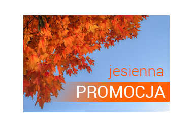 PROMOCJA JESIENNA – 250 zł rabatu i kosz dodatków!