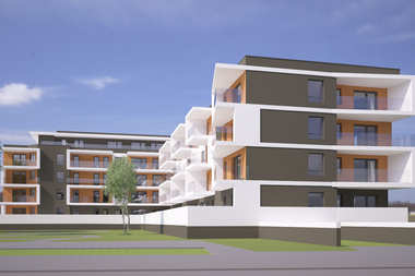 Budynki wielorodzinne - Lubin