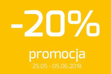 20% RABATU na projekty domów - taniej nie będzie