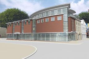 Budynek usługowo-handlowy w Kościerzynie 