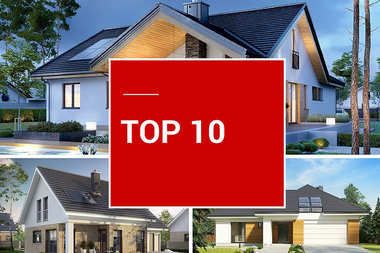 TOP 10 – najpiękniejsze domy nowoczesne z garażem! 