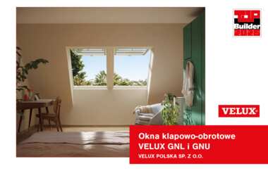 VELUX Polska z nagrodą TOP Builder 2026 za okna klapowo-obrotowe  GNL i GNU  