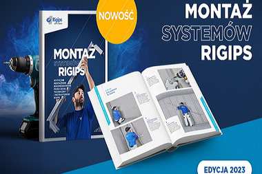 Jest już dostępny nowy katalog „Montaż Systemów Rigips” 