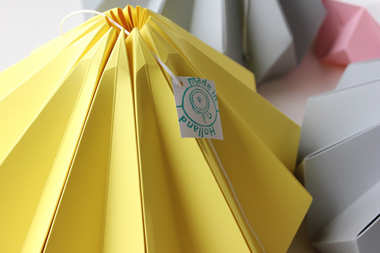 Papierowe origami zamiast lampy?