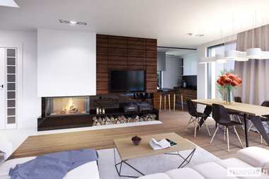  WNĘTRZA-INSPIRACJE – projekt domu Olaf G2 ENERGO PLUS – komfort w modnym wydaniu