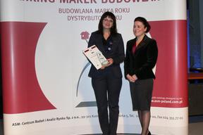 Röben Budowlaną Marką Roku 2008 w kategorii Pokrycia dachowe