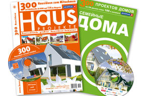 Katalog „DOMY RODZINNE” w wersji językowej niemieckiej oraz w rosyjskiej 