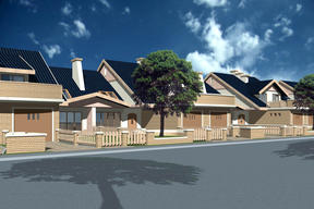 Osiedle domów jednorodzinnych w Warszawie 